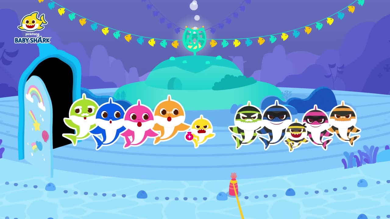 Are Thief Baby Shark and Baby Shark Friends? | +Compilation | Baby Shark Songs 🦈🎶