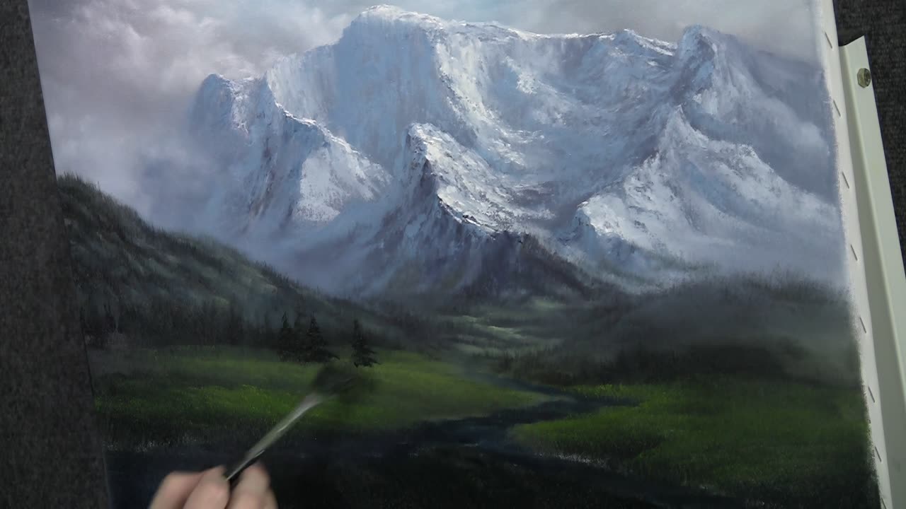 Fork in the Mountain - Paint With Kevin