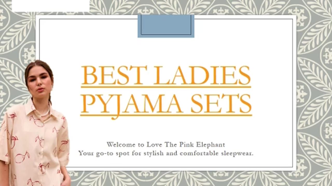 BEST LADIES PYJAMA SETS