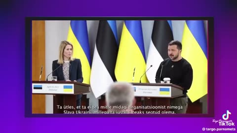 Ukraina president ei tea meie “Slava Ukrainist” midagi