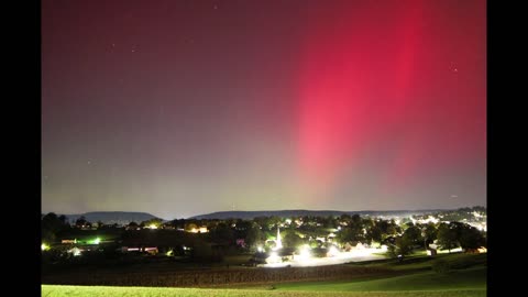 Aurora Over Schuylkill Haven, Pa