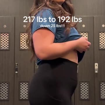 Loss weight form 217lbs to 192bs
