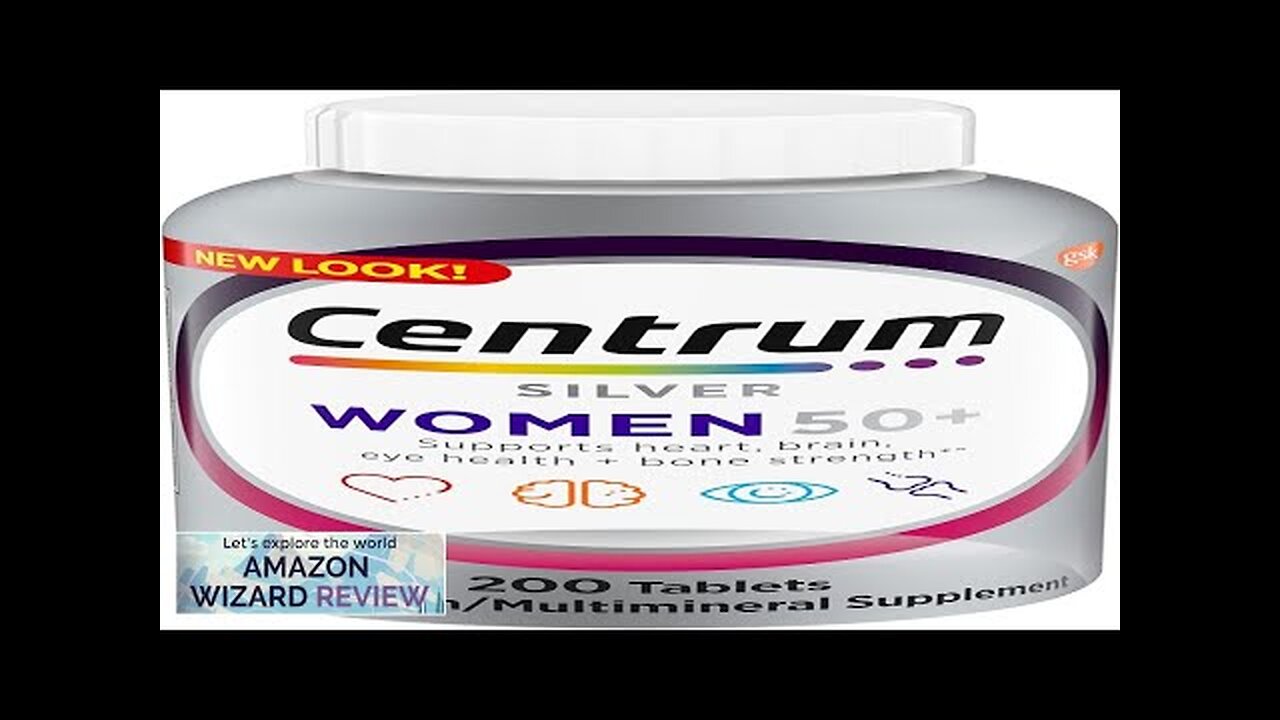 Centrum Silver Women's Multivitamin for Women 50 Plus Multivitamin/Multimineral Supplement Review