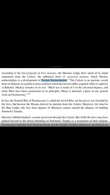 THE ANCIENT ZOROASTRIAN PRIESTHOOD & CONTROLLERS BEHIND ALL SECRET SOCIETIES