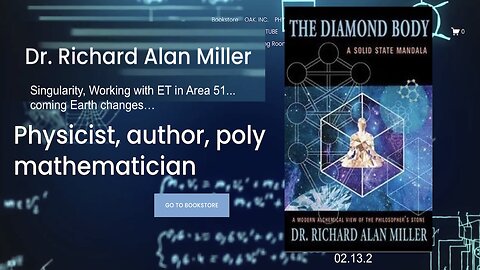 DR. RICHARD ALAN MILLER: WORKING WITH AN ET IN AREA 51, THE SINGULARITY