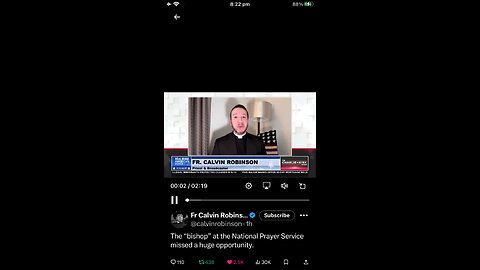 Fr Calvin Robinson on lady bishop speech Trump, migrants, transgender, children