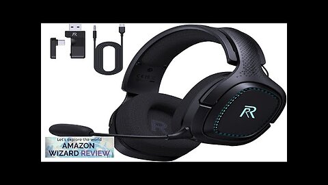 RYR 2.4GHz Wireless Gaming Headset for PS5 PC PS4 Nintendo Switch Bluetooth Review