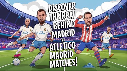 Discover The Real Drama Behind Real Madrid vs Atletico Madrid Matches