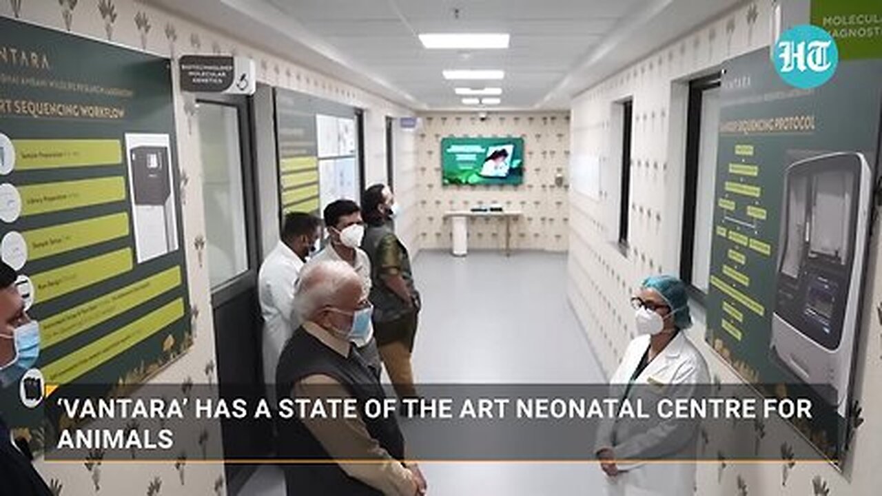 Vantara_ PM Modi Inaugurates World’s Largest Wildlife Rehabilitation Centre, Gives Inside Look