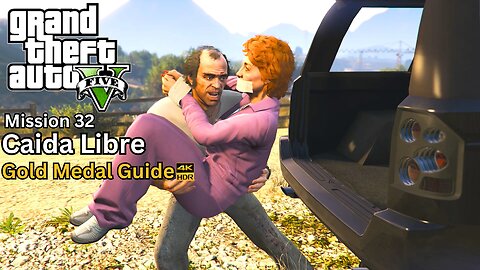 GTA 5 - Caida Libre (Gold Medal Guide)