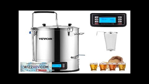 VEVOR Electric Brewing System 9.2 Gal/35 L Brewing Pot All-in-One Home Beer Review