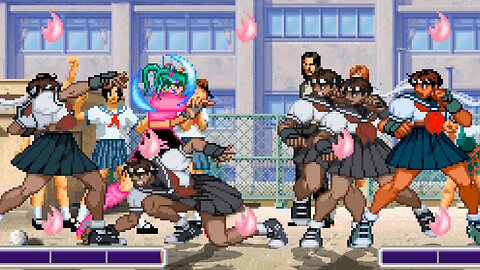 MUGEN - Jade Enmko vs. School Girl Mob - Download