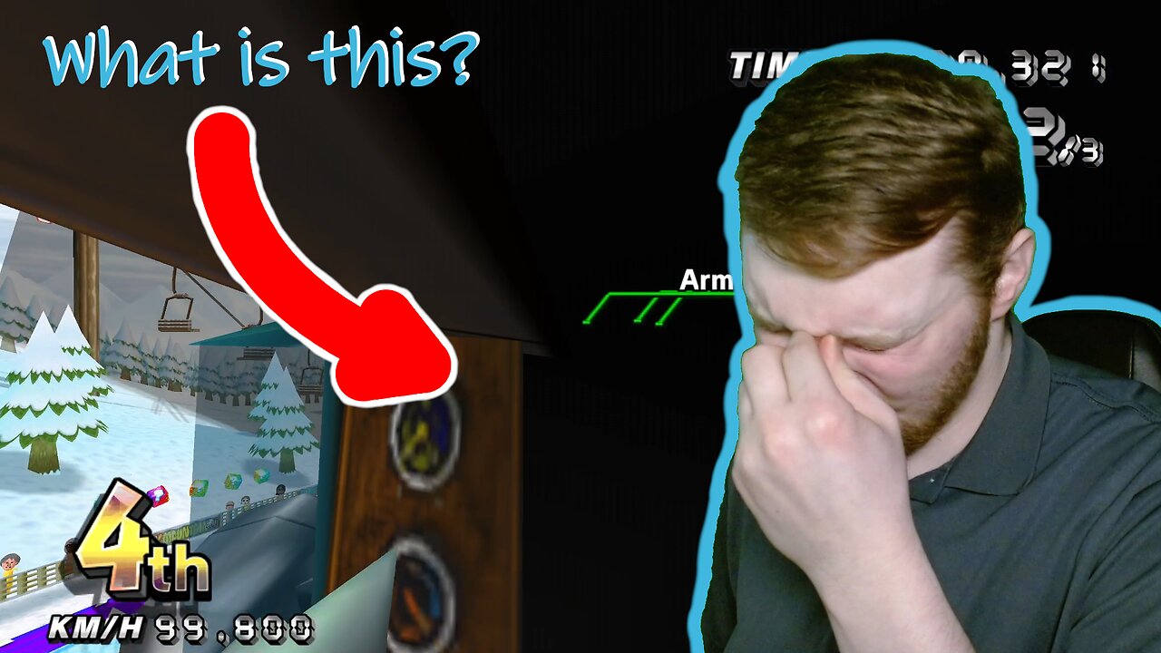 Mario Kart but with a TERRIBLE camera...