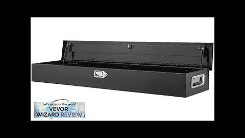 VEVOR Heavy Duty Aluminum Truck Bed Tool Box Diamond Plate Tool Box Review