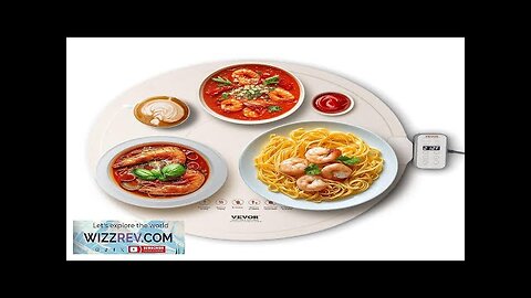 VEVOR Electric Warming Tray Rollable Food Warming Mat w/ Temp Control Review