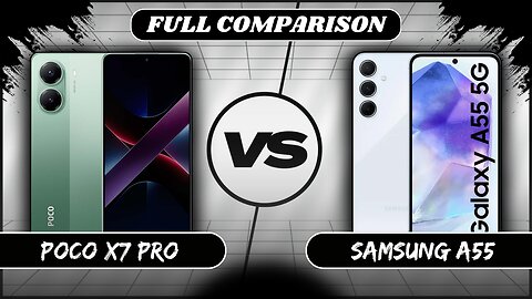 Xiaomi Poco X7 Pro 5G Vs Samsung Galaxy A55 5G Full Comparison | Poco X7 Pro vs Samsung A55