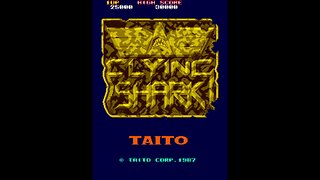 Flying Shark Arcade Game, Toaplan Taito 1987, Longplay