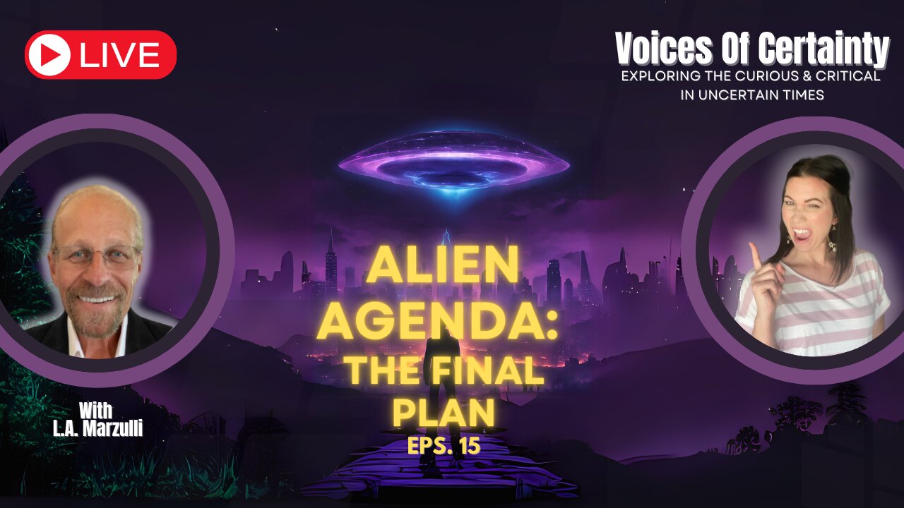 The Alien Agenda: What The Government Isn’t Telling You | LA Marzulli | Voices of Certainty