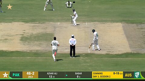 babar azam clear out but umpire given notout why?