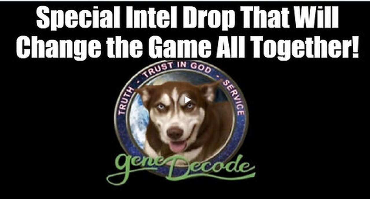 Gene Decode - Special Intel Drop That Will Change the Game All Together!