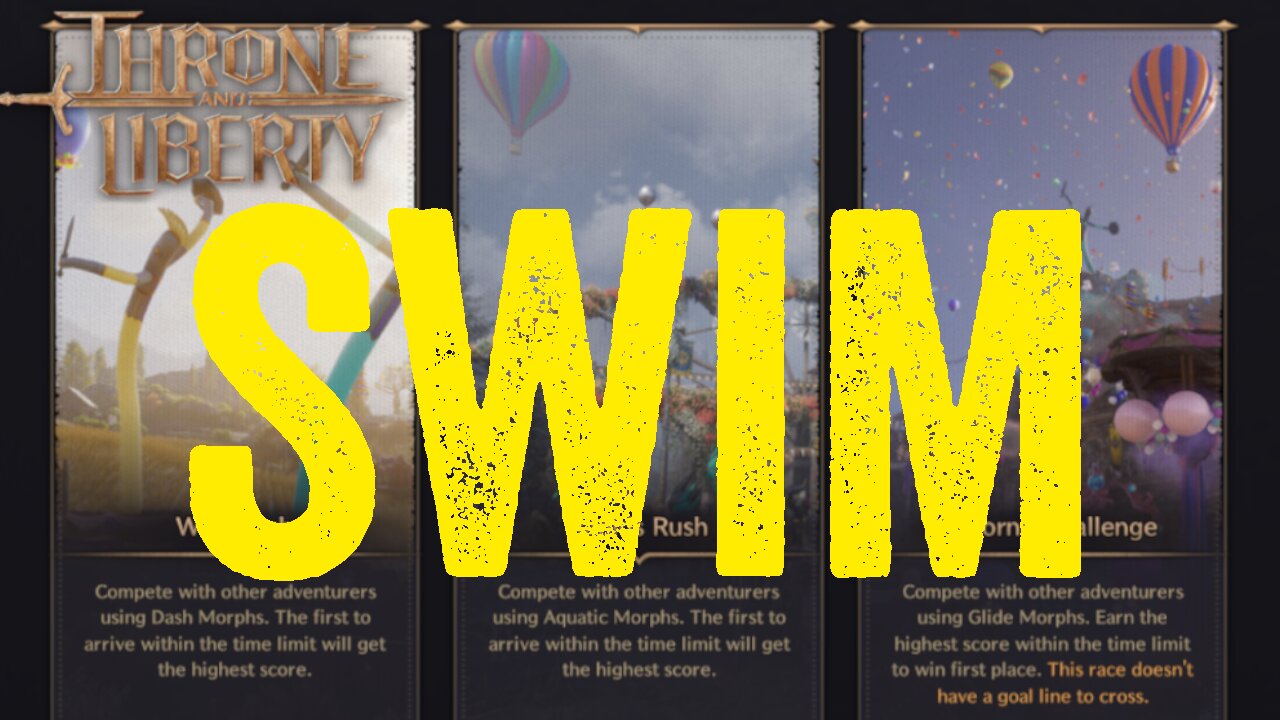 Rapids Rush Morph Festival (Swim) - Throne and Liberty