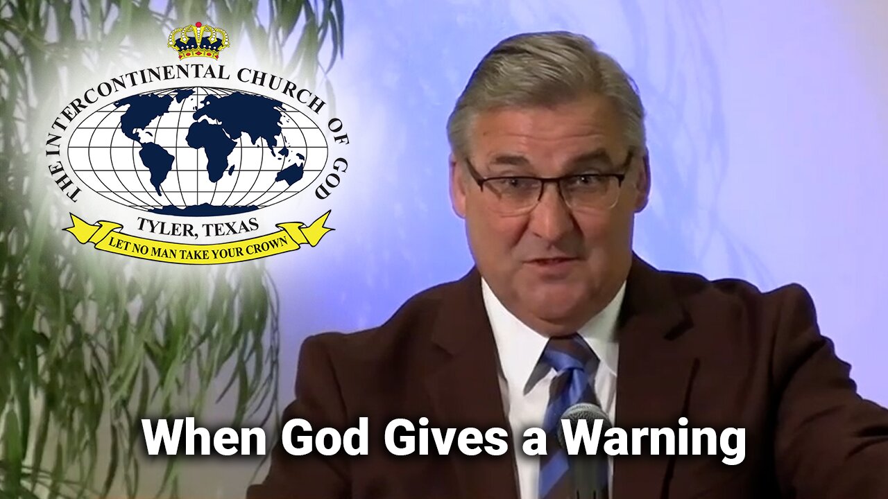 When God Gives a Warning