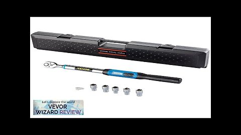 VEVOR Digital Torque Wrench 1/2" Drive Electronic Torque Wrench Torque Wrench Kit Review