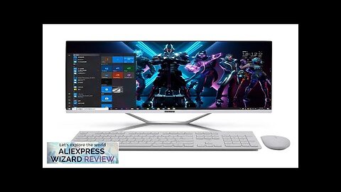 23.8 27 Inch White Desktop Computer PC Gaming All in One Intel Review