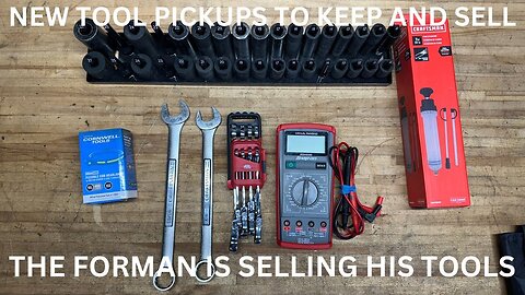 New Tool Pickups | Tool Truck & Forman Selling His Tools | Easy Craftsman Warranty