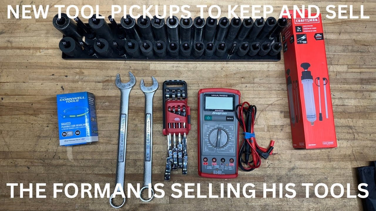 New Tool Pickups | Tool Truck & Forman Selling His Tools | Easy Craftsman Warranty