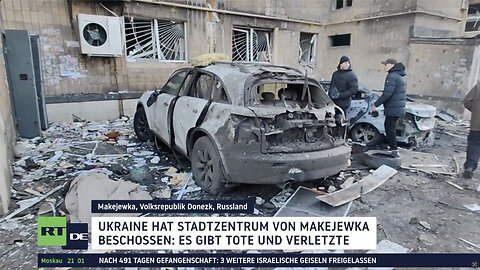 Angriff auf Makejewka: Frau getötet, zehn Menschen verletzt