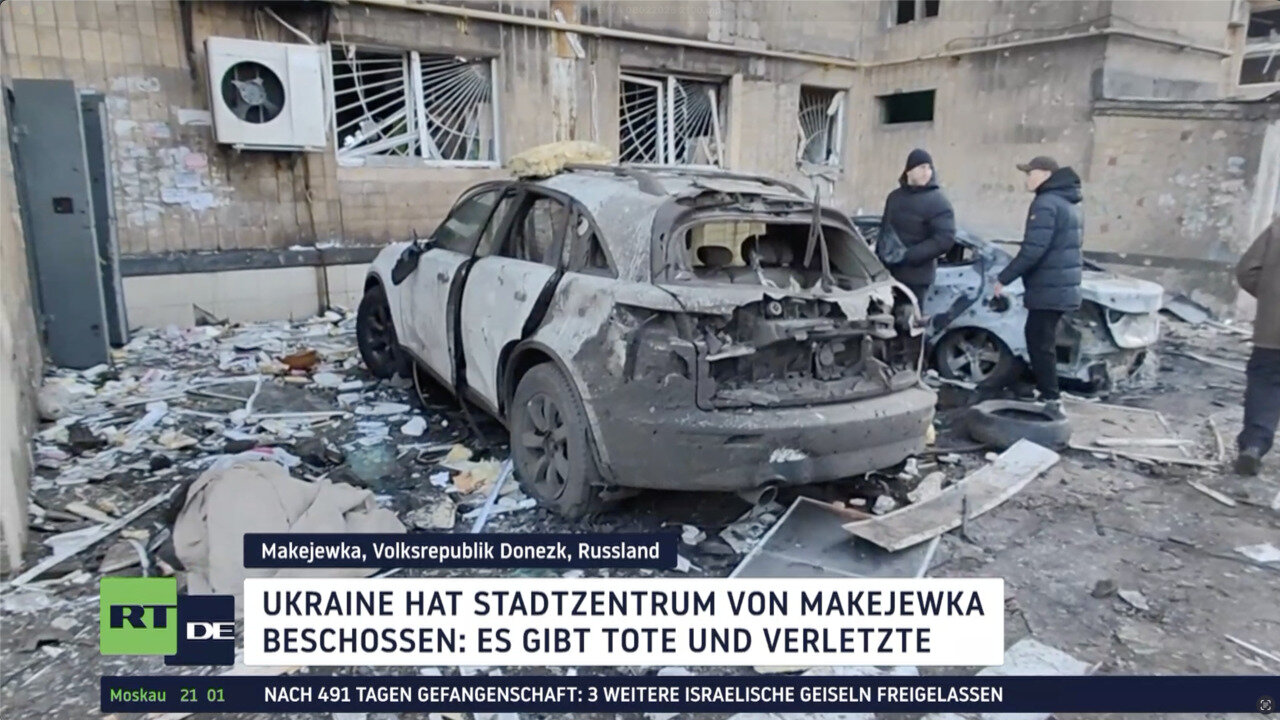 Angriff auf Makejewka: Frau getötet, zehn Menschen verletzt