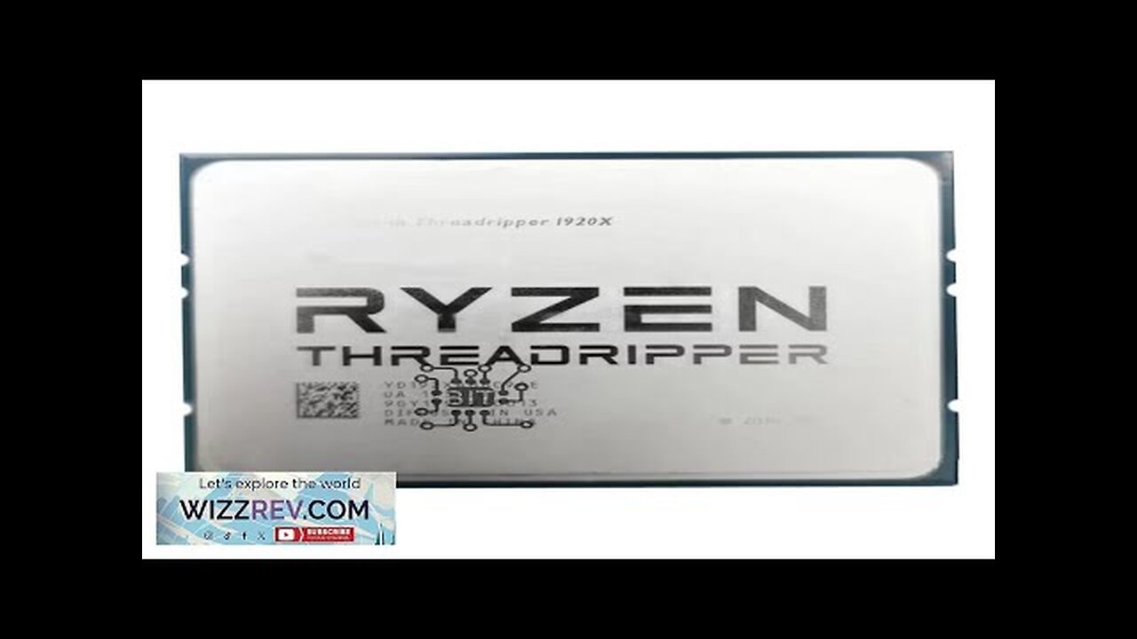 Ryzen Threadripper 1920X 3.5 GHz 12-Core 24-Thread CPU Processor 180W YD192XA8UC9AE Socket Review