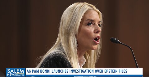 Bondi Launches Investigation Over Epstein Files, FBI Withholding Documents