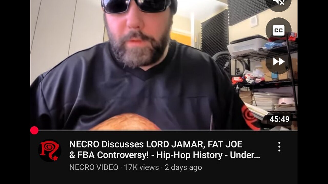 Necro (Rapper) And his fellow White supremacist Judaism Practitioners Meddling in our Concerns!