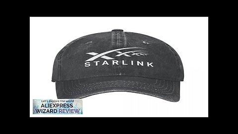 2022 SpaceX Starlink (2) Jeans Baseball Caps Hats Adult Unisex Cap Spring Review