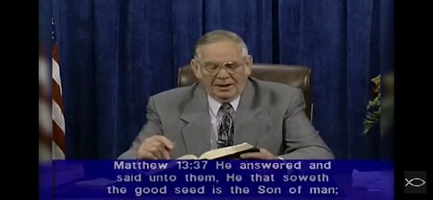 Satan's Children on this Earth, The end of the world; Wheat/Tares Mat 13:38 39