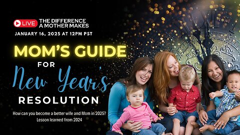 Mom's Guide for New Year's Resolution: Ed Tandy McGlasson