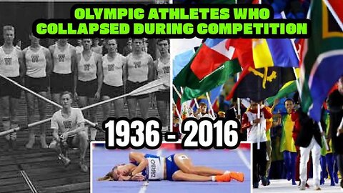 Compilation of Olympic Athletes Who Collapsed During Competition (1936-2016)