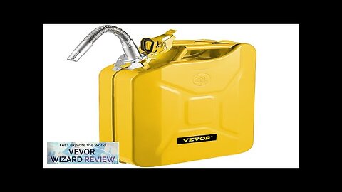 VEVOR Jerry Fuel Can 5.3 Gallon / 20 L Portable Jerry Gas Review