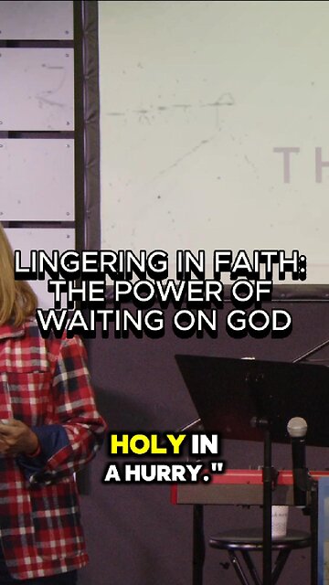 In A World That’s Always Rushing. 🌍