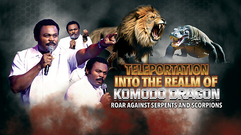 Teleportation Into the Realm of Komodo Dragon | Roar Against Serpents & Scorpions with Pastor John