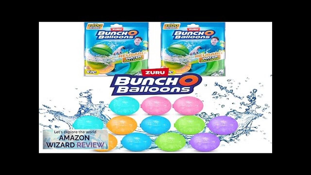 Bunch O Balloons Reusable Water Balloons 12 Pack by ZURU Review