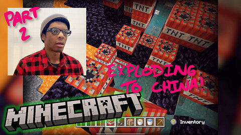 digging (EXPLODING) all the way to china in minecraft - PART 2