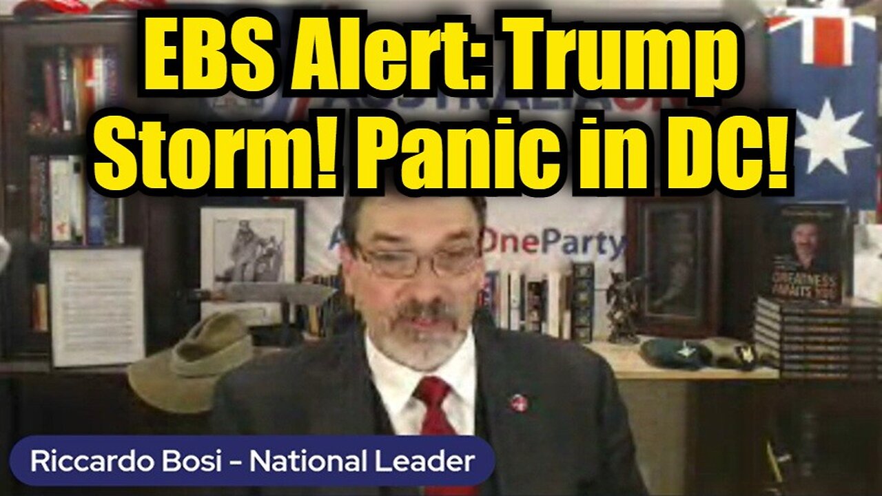 Riccardo Bosi 1/28/25 - EBS Alert: Trump Storm! Panic in DC!