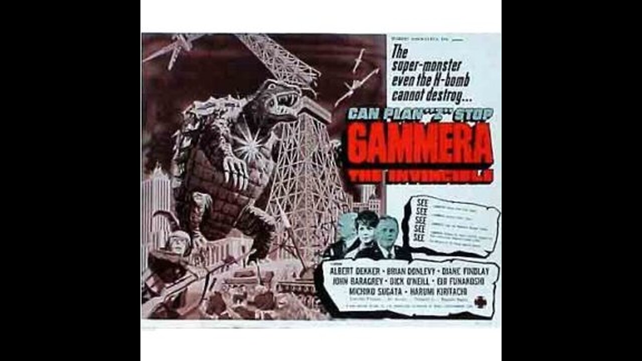 Gamera the Invincible presented by the JWK