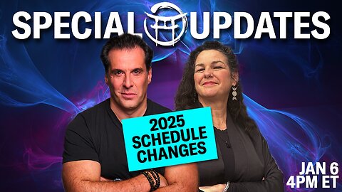 SPECIAL UPDATE WITH JANINE & JEAN-CLAUDE - NEW 2025 SCHEDULE