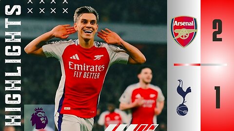 Arsenal 2-1 Tottenham Hotspur | Highlights | Premier League 24/25 | EPL | Full HD