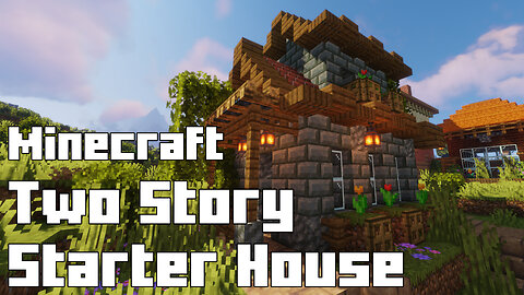 Minecraft Two-Story House - Elevate Your Building