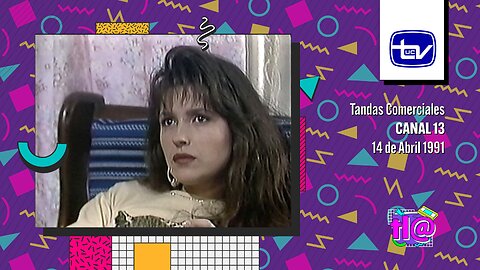 Tandas Comerciales Canal 13 (14 de Abril 1991)